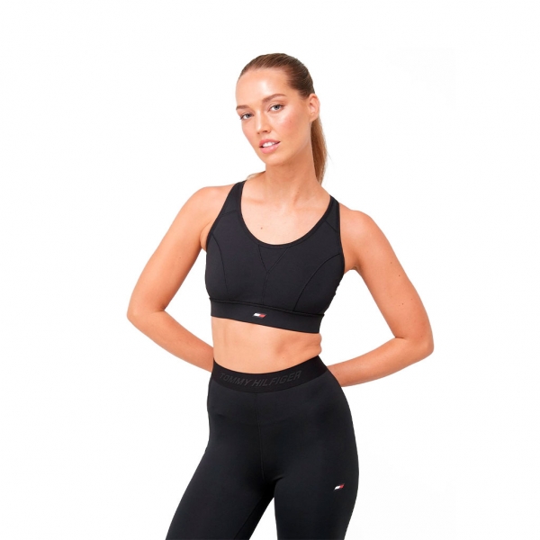 Tommy Hilfiger Tops Noir - HAUT DE SPORT ESSENTIEL SPORT HAUTE INTENSIT - XS - Ref S10S101542 42 €