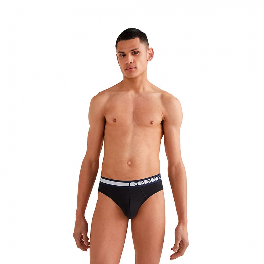 PACK OF 3 BRIEFS WITH WAISTBAND WITH LOGO PACK OF 3 BRIEFS WITH WAISTBAND WITH LOGO
