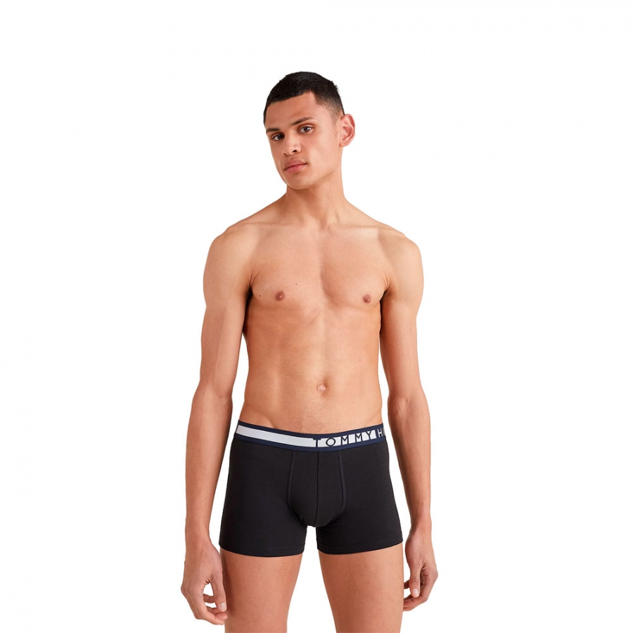 PACK OF 3 BOXER BRIEFS WITH LOGO PACK OF 3 BOXER BRIEFS WITH LOGO
