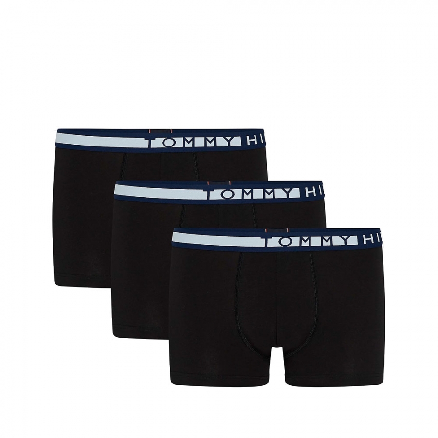 PACK OF 3 BOXER BRIEFS WITH LOGO PACK OF 3 BOXER BRIEFS WITH LOGO