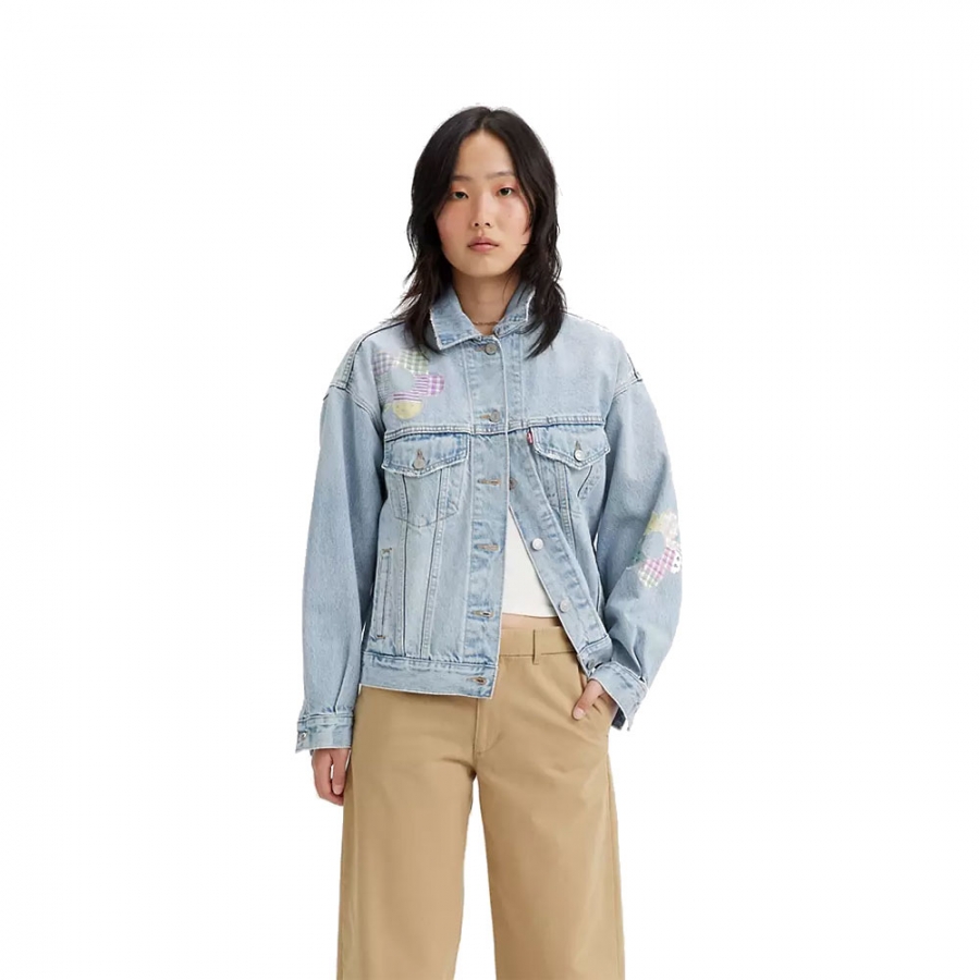 90er-truckerjacke 90er-truckerjacke