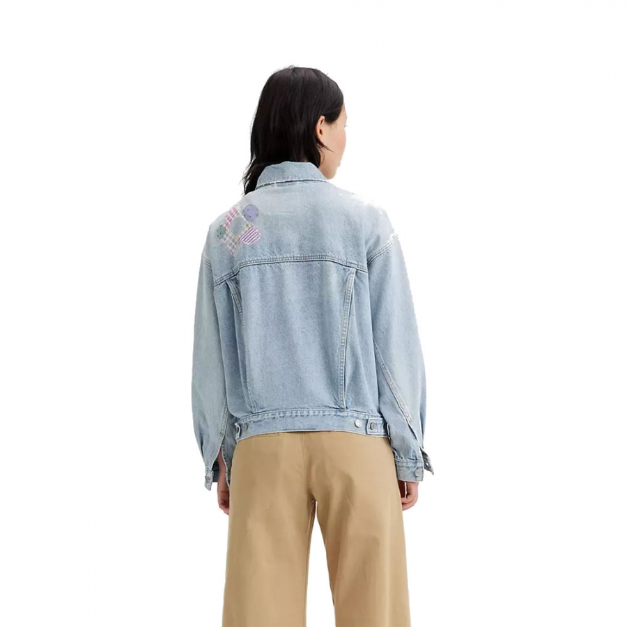 90er-truckerjacke 90er-truckerjacke