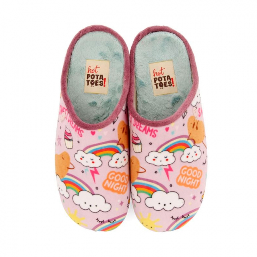 chaussons-mauve-a-imprime-hunboldt chaussons-mauve-a-imprime-hunboldt