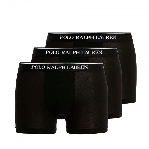 Ralph Lauren Sous-vtements Noir - PACK 3 BOXER CLASSIQUE - S - Ref 32 €