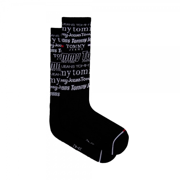 Tommy Hilfiger Calcetines Noir - CHAUSSETTE AOP - 4346 - Ref 7 €