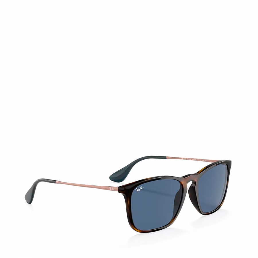rb4187-chris-639080-havana-bleu-fonce rb4187-chris-639080-havana-bleu-fonce