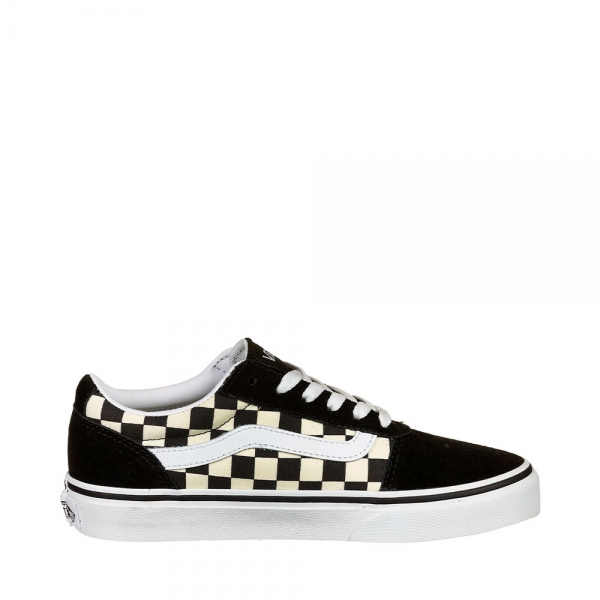 Vans Baskets Ward Checkerboard noires et blanches - 41 Noir- Ref VN0A3IUN5GX1 63 €