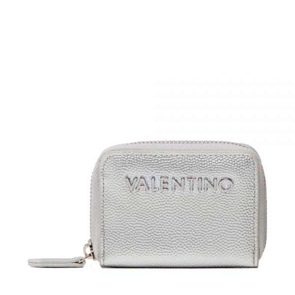 Valentino Portefeuille divin - UNICA Argent- Ref VPS1R4139G 24 €