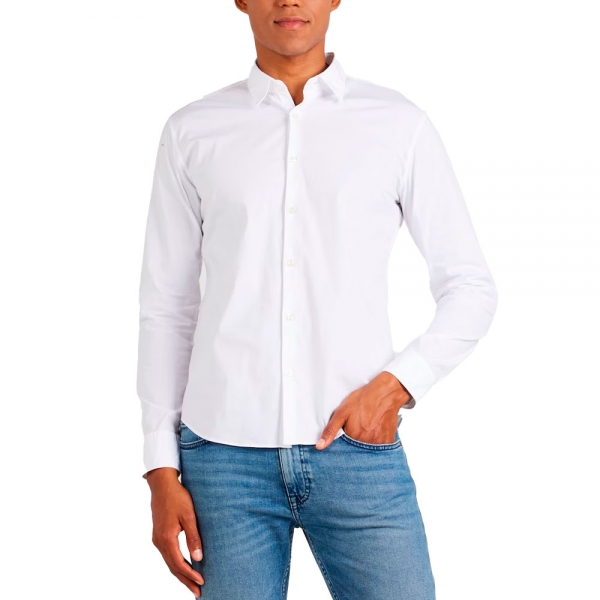 Hugo Boss T-shirts Blanc - CHEMISE ERMO - S - Ref 50500216 80 €