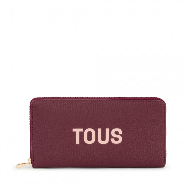 Tous PORTEFEUILLE DEMI-LUNE - UNICA Bordeaux- Ref 67 €