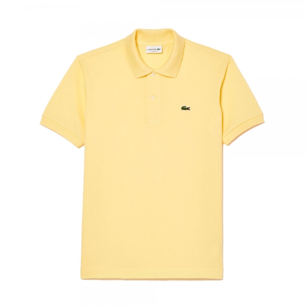 Lacoste Polos Jaune - Polo piqu coupe classique original L1212 - 6 - Ref 94 €