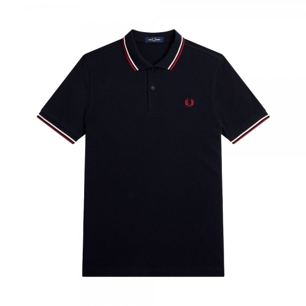 Fred Perry Polos Bleu marine - POLO M3600 - S - Ref 75 €