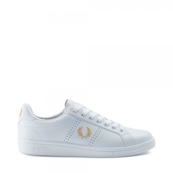 Fred Perry SNEAKERS EN CUIR B721 - 45 Blanc- Ref 98 €