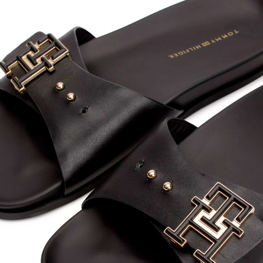 monogram-flat-leather-sandals monogram-flat-leather-sandals