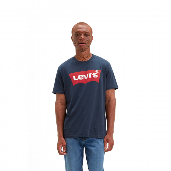 Levis T-shirts basiques Bleu marine - T-shirt graphique col montant - M - Ref 17783 21 €