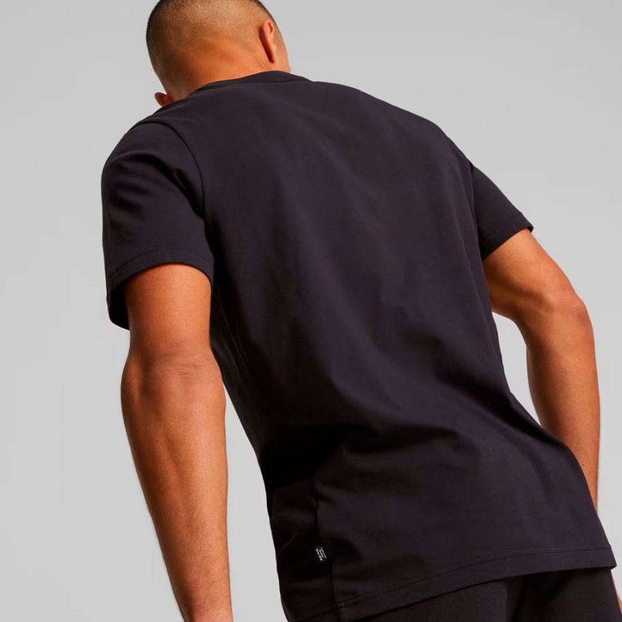 t-shirt-essentials-con-logo-bicolore t-shirt-essentials-con-logo-bicolore