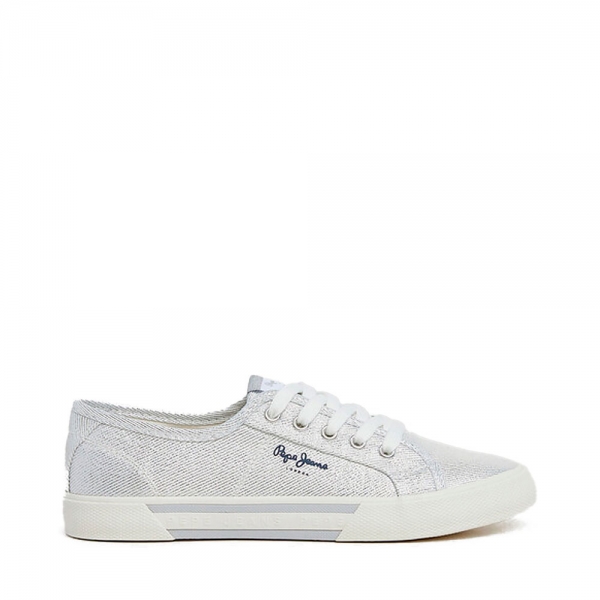 Pepe Jeans SNEAKERS BASIQUES MTALLIQUES - 38 Argent- Ref 41 €