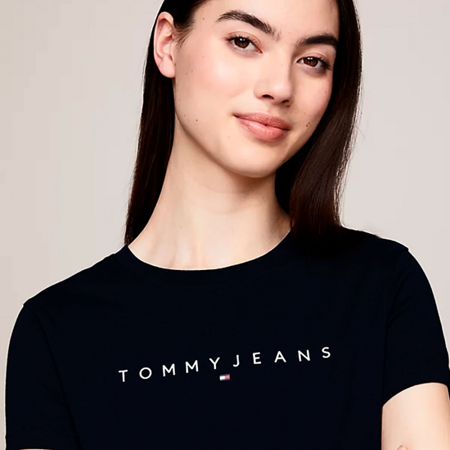 slim-cut-t-shirt-with-logo slim-cut-t-shirt-with-logo