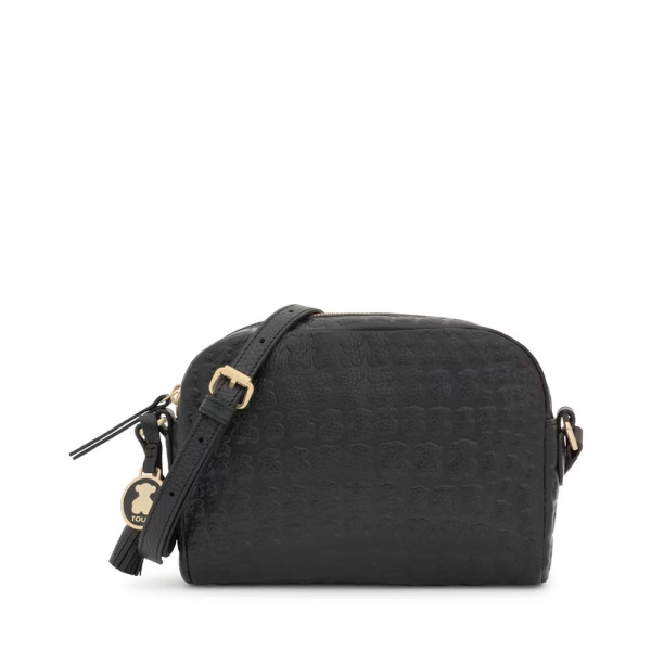 Tous Sac TOUS Noir Nika Sherton - Design sophistiqu - UNICA Noir- Ref 94 €