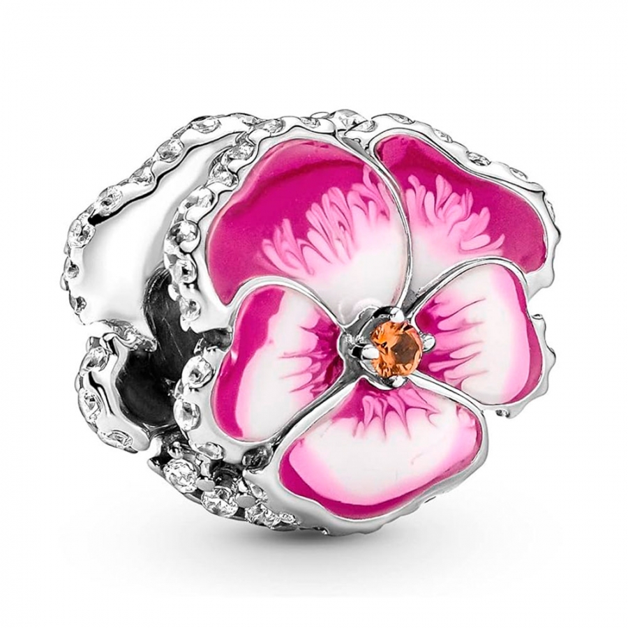 charm-blume-stiefmutterchen-rosa-790777c01 charm-blume-stiefmutterchen-rosa-790777c01