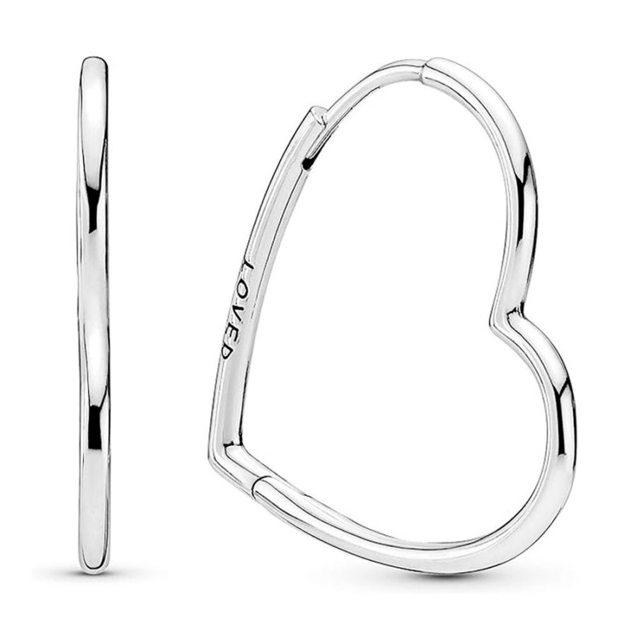 orecchini-a-cerchio-in-argento-sterling-con-cuori-d-amore-asimmetrici-297822