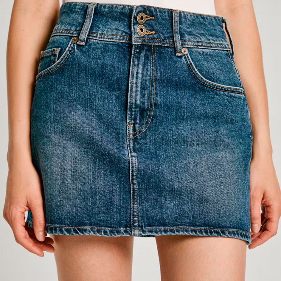 jupe-courte-en-jean-coupe-classique-taille-mi-haute jupe-courte-en-jean-coupe-classique-taille-mi-haute