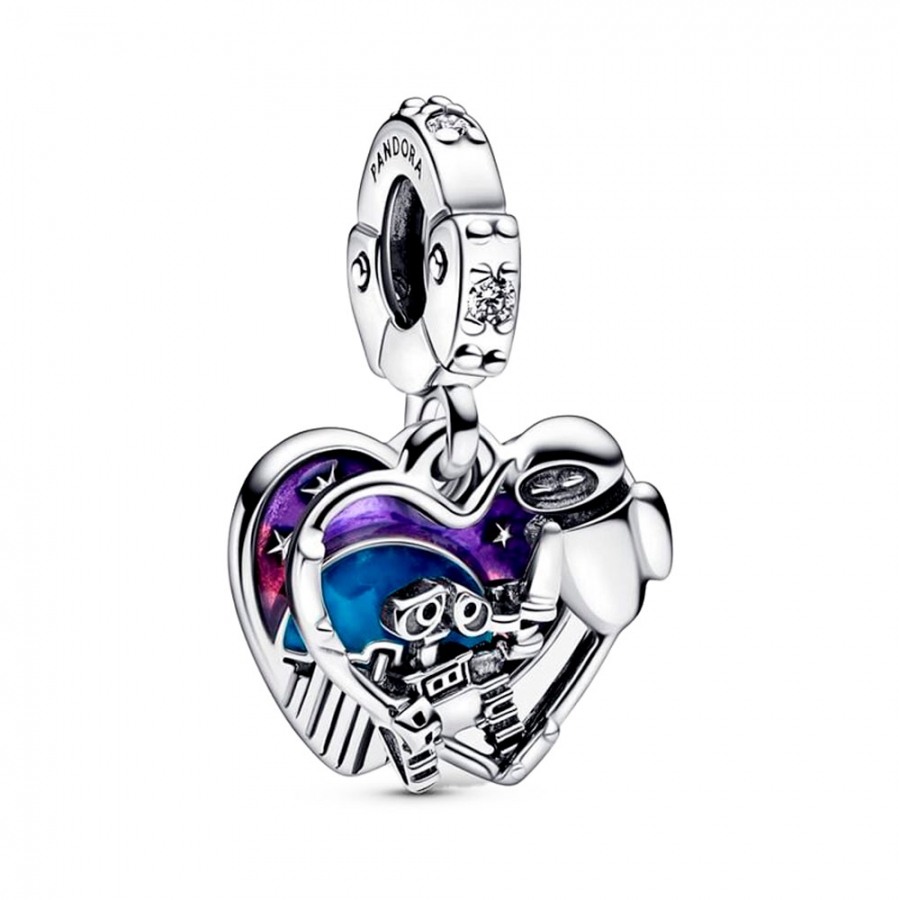 ciondolo-disney-pixar-wall-e-ed-eve-792518c01 ciondolo-disney-pixar-wall-e-ed-eve-792518c01