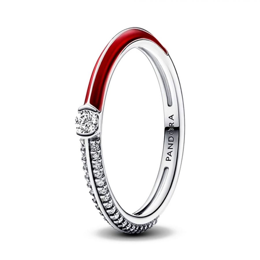 pandora-doppio-anello-rosso-e-pave-me-192528c01 pandora-doppio-anello-rosso-e-pave-me-192528c01
