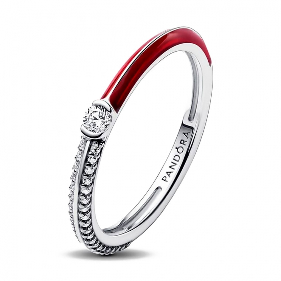 pandora-doppio-anello-rosso-e-pave-me-192528c01 pandora-doppio-anello-rosso-e-pave-me-192528c01