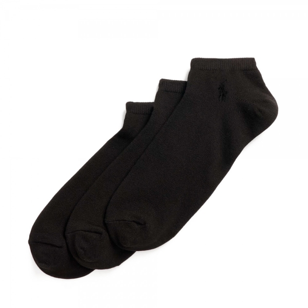 Ralph Lauren Chaussettes Noir - LOT DE 3 CHAUSSETTES BASSES - UNICA - Ref 16 €
