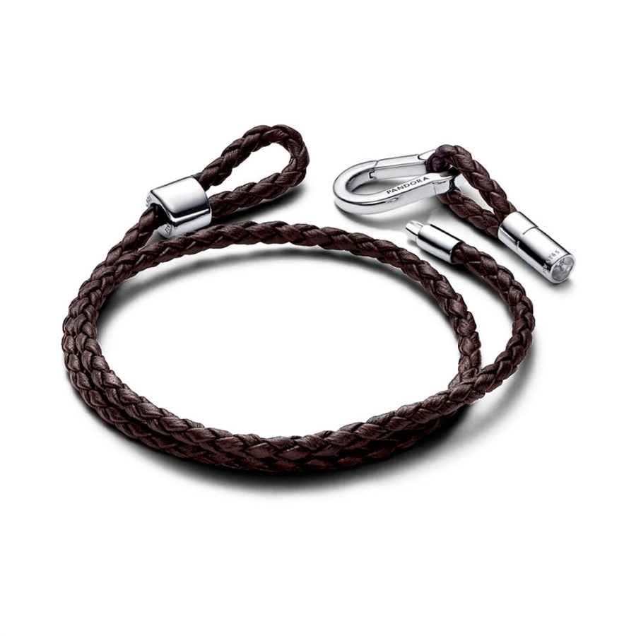 pandora-moments-armband-aus-braunem-doppelgeflochtenen-leder-593338c01 pandora-moments-armband-aus-braunem-doppelgeflochtenen-leder-593338c01