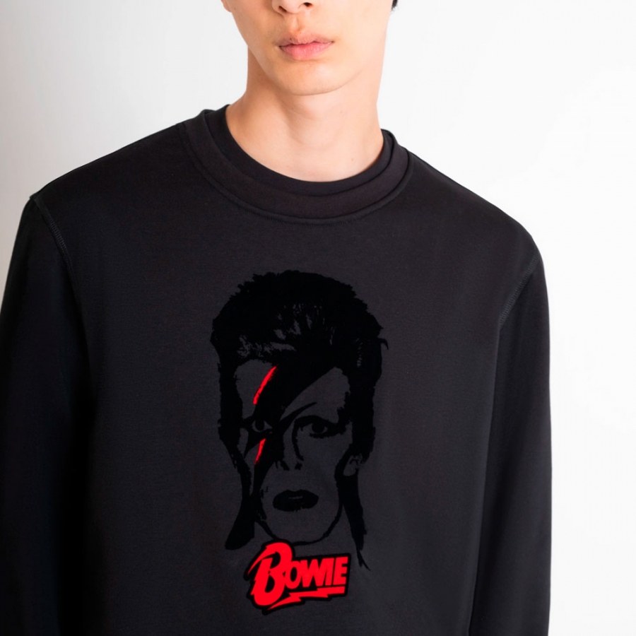 david-bowie-sweatshirt-mit-regularer-passform david-bowie-sweatshirt-mit-regularer-passform