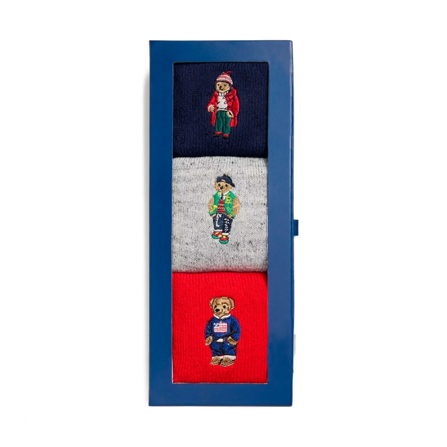 calzini-a-rotolo-polo-bear-confezione-da-3 calzini-a-rotolo-polo-bear-confezione-da-3