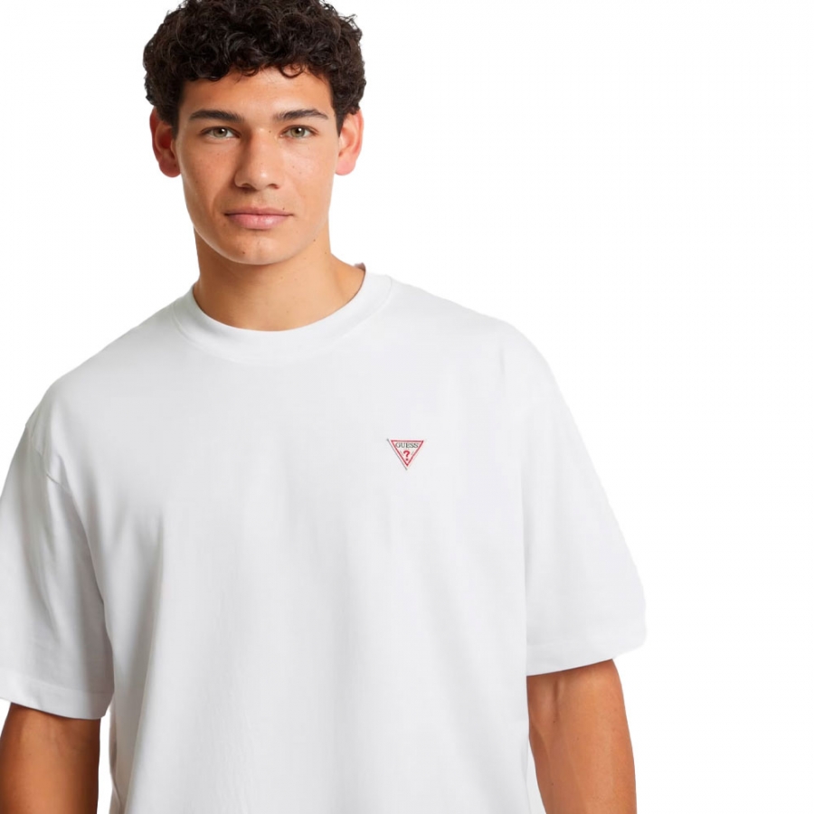 t-shirt-con-mini-patch-triangolo t-shirt-con-mini-patch-triangolo