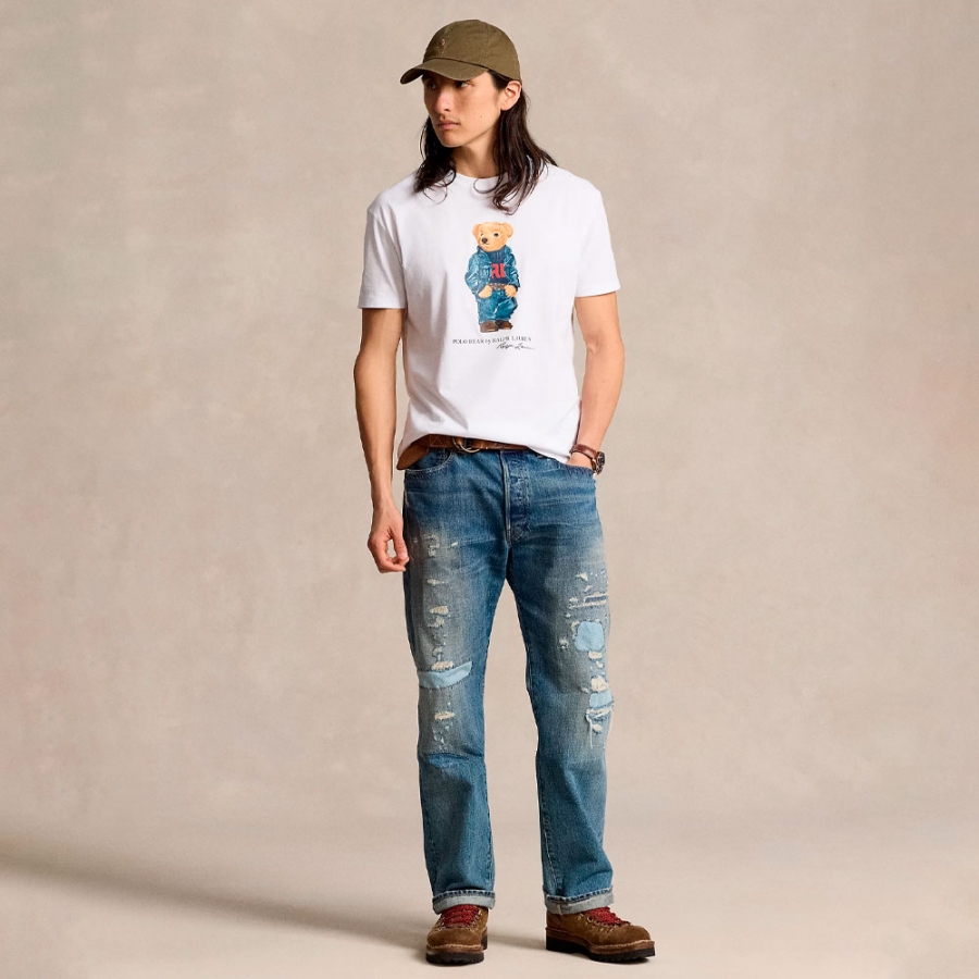 t-shirt-polo-bear-dalla-vestibilita-classica t-shirt-polo-bear-dalla-vestibilita-classica