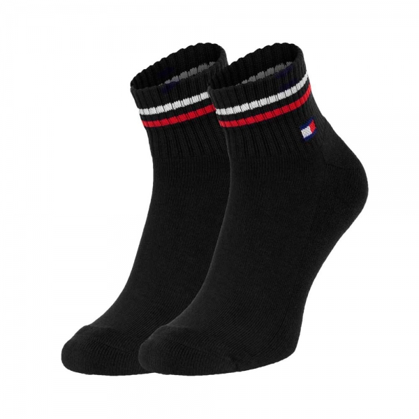 Tommy Hilfiger Calcetines Noir - Pack 2 chaussettes Classics dtail ray - 3942 - Ref 11 €