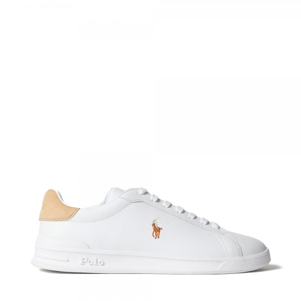 Ralph Lauren BASKETS HERITAGE COURT II - 42 Blanc- Ref 110 €