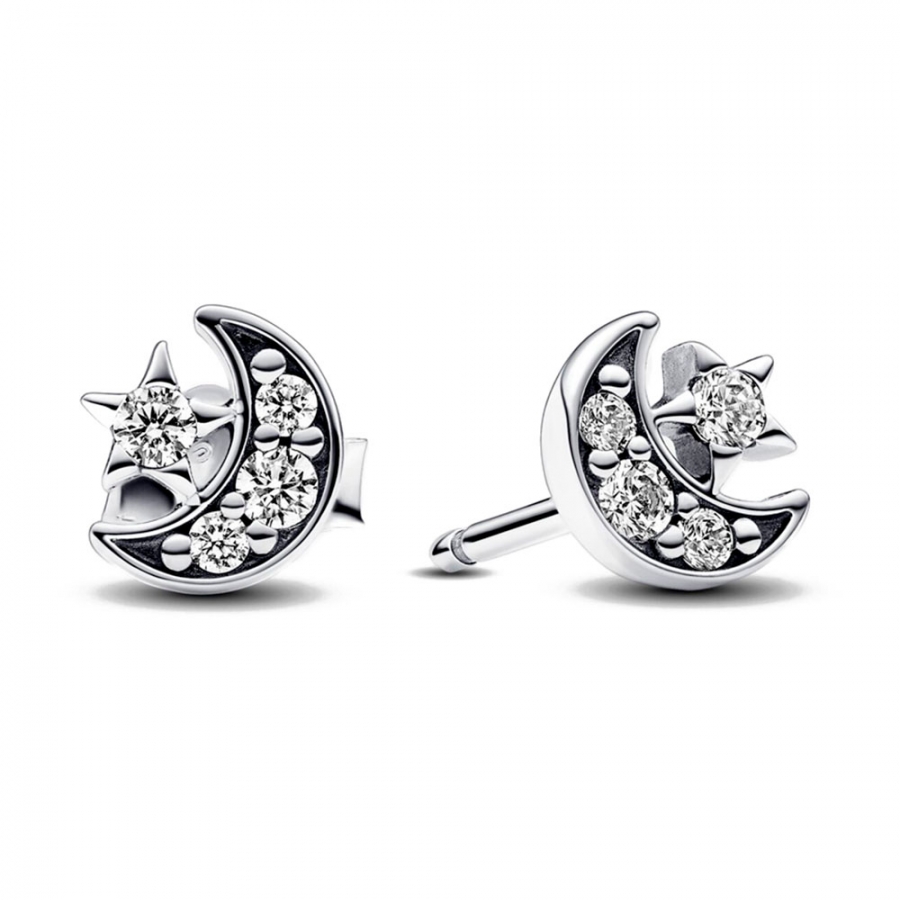 glanzende-mond-und-stern-ohrstecker-292990c01 glanzende-mond-und-stern-ohrstecker-292990c01