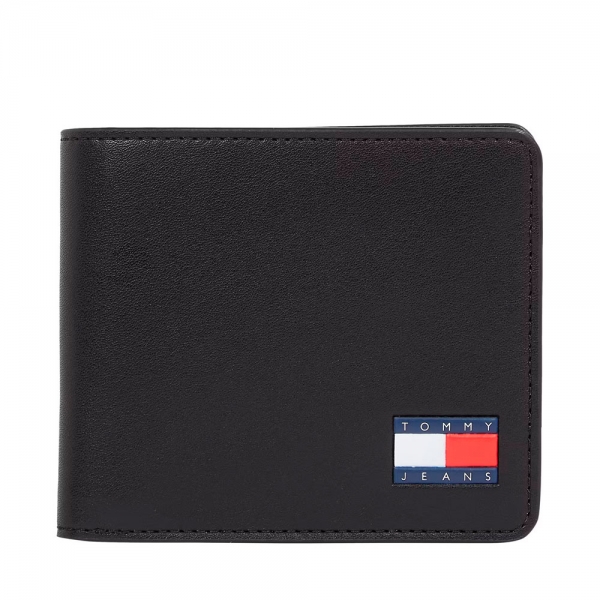 Tommy Hilfiger PORTEFEUILLE EN CUIR HRITAGE - U Noir- Ref 35 €