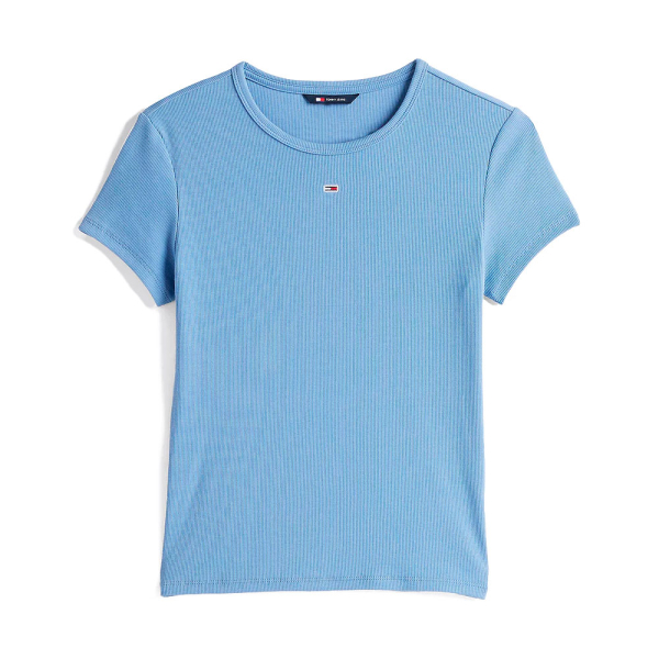 Tommy Hilfiger T-shirts hauts et polos Bleu - T-shirt ctel coupe slim - L - Ref 21 €
