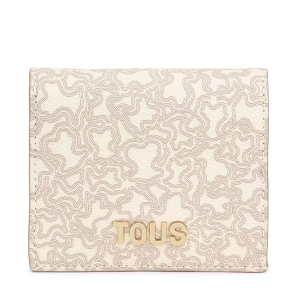 Tous PETIT PORTEFEUILLE KAOS MINI LINES - U Beige- Ref 52 €