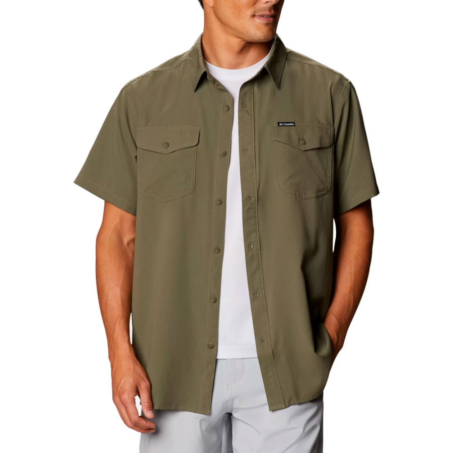 camicia-a-maniche-corte-tinta-unita-utilizer-ii camicia-a-maniche-corte-tinta-unita-utilizer-ii