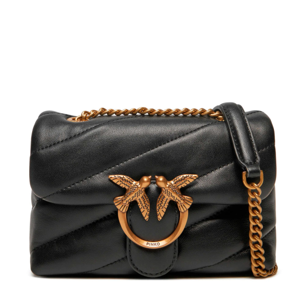 Pinko SAC BANDOULIRE BB LOVE PUFF - U Noir- Ref 220 €