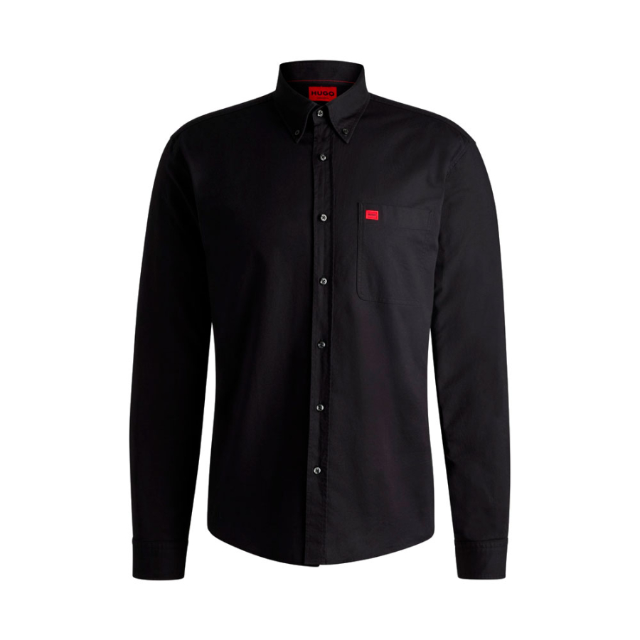 camicia-slim-fit-in-cotone-oxford-lavato camicia-slim-fit-in-cotone-oxford-lavato