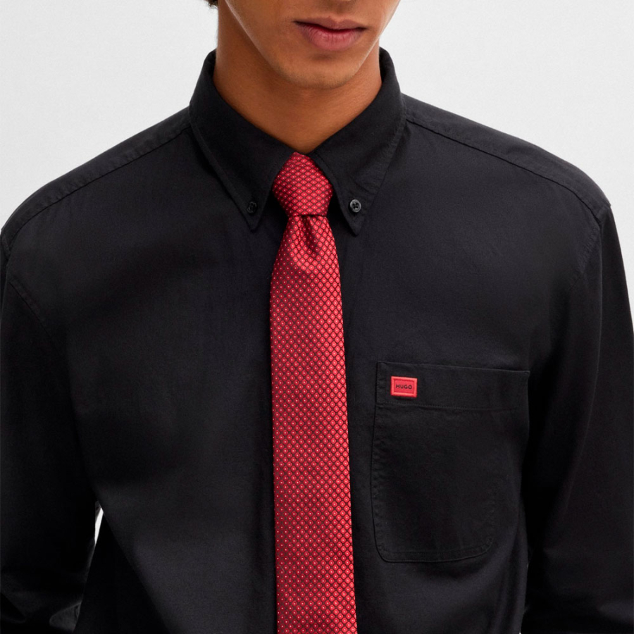 camicia-slim-fit-in-cotone-oxford-lavato camicia-slim-fit-in-cotone-oxford-lavato