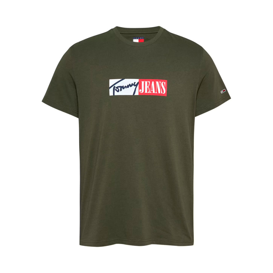 t-shirt-dal-taglio-slim-con-logo-distintivo t-shirt-dal-taglio-slim-con-logo-distintivo