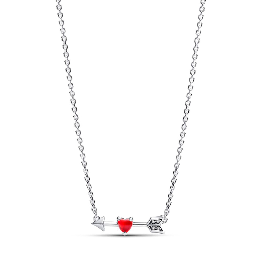collana-con-freccia-e-cuore-in-vetro-di-murano-393669c01 collana-con-freccia-e-cuore-in-vetro-di-murano-393669c01