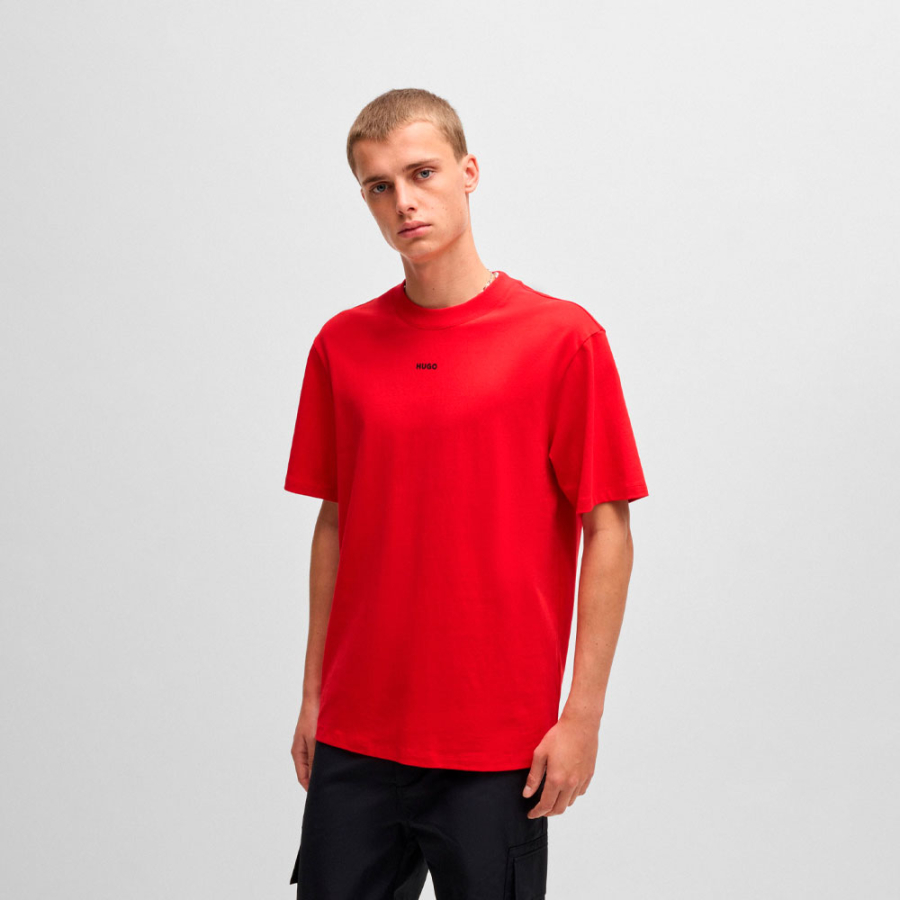 t-shirt-mit-entspannter-passform-und-aufgedrucktem-logo t-shirt-mit-entspannter-passform-und-aufgedrucktem-logo