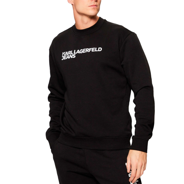 Karl Lagerfeld Jeans Vestes en maille et pulls Noir - SWEAT-SHIRT AVEC LOGO KLJ - XL - Ref 79 €