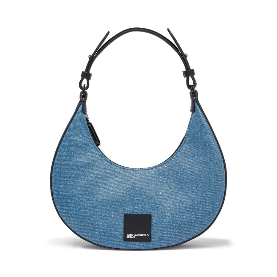 sac-d-epaule-semi-circulaire-a-logo-carre-klj sac-d-epaule-semi-circulaire-a-logo-carre-klj